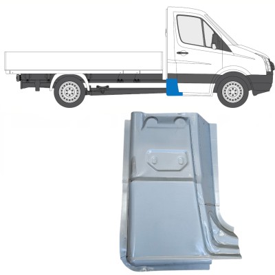 Galinis kampas už Volkswagen Crafter 2005-2017 / Dešinė 15502
