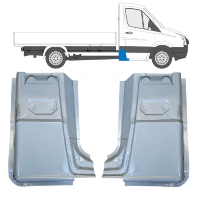 Galinis kampas už Volkswagen Crafter 2005-2017 / Kairė + Dešinė / Rinkinys 15504
