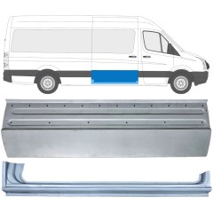 Stumdomų durų dalis + slenksčio dalis už Volkswagen Crafter 2005-2017 / Dešinė / Rinkinys 14317