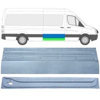 Stumdomų durų vidinė + išorinė dalis už Volkswagen Crafter 2005-2017 / Dešinė / Rinkinys 14319