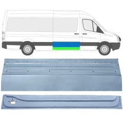 Stumdomų durų vidinė + išorinė dalis už Volkswagen Crafter 2005-2017 / Dešinė / Rinkinys 14319