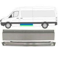 Stumdomų durų dalis už Volkswagen Crafter 2005-2017 / Kairė / Rinkinys 14198
