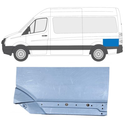 Galinė arka už Volkswagen Crafter 2005-2017 / Kairė 14202