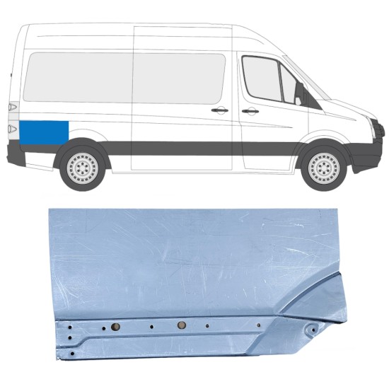 Galinė arka už Volkswagen Crafter 2005-2017 / Dešinė 14201
