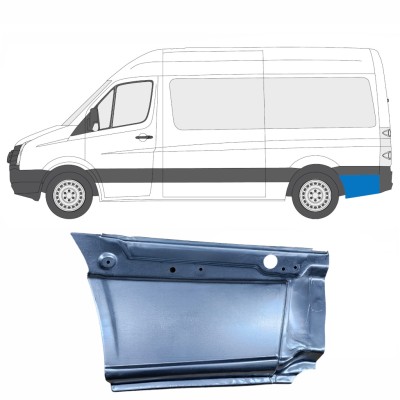 Galinė arka už Volkswagen Crafter 2005-2017 / Kairė 13447