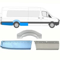 Galinė arka už Volkswagen Crafter 2005-2017 / Dešinė / Rinkinys 13945