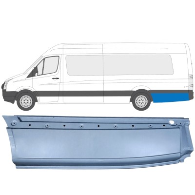 Galinė arka už Volkswagen Crafter 2005-2017 / Kairė 13431