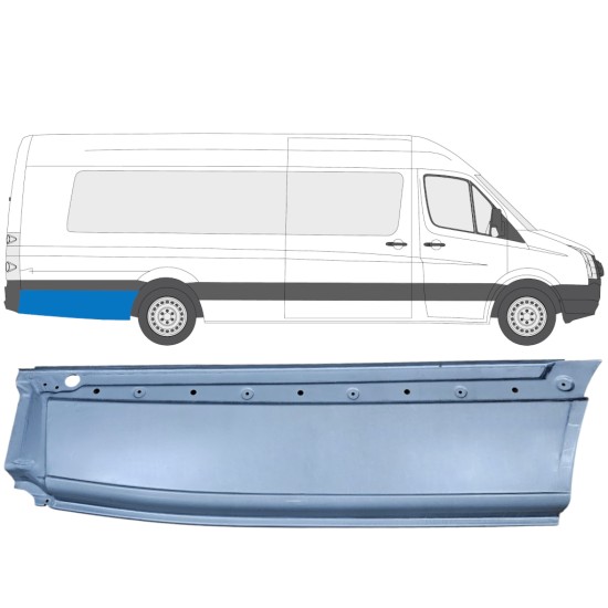 Galinė arka už Volkswagen Crafter 2005-2017 / Dešinė 13512