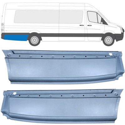 Galinė arka už Volkswagen Crafter 2005-2017 / Kairė + Dešinė / Rinkinys 14359