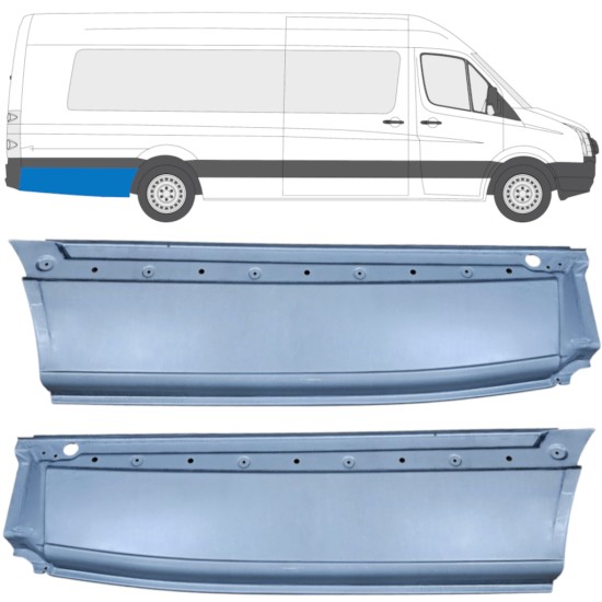 Galinė arka už Volkswagen Crafter 2005-2017 / Kairė + Dešinė / Rinkinys 14359