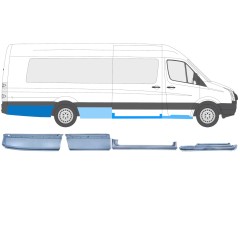 Remonto komplektas už Volkswagen Crafter 2005-2017 / Dešinė / 14506