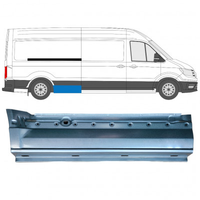 Galinė arka už Volkswagen Crafter / MAN THE 2017- / LWB / Dešinė 11598