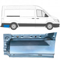 Galinė arka už Volkswagen Crafter / MAN THE 2017- / MWB / LWB / Dešinė 11592