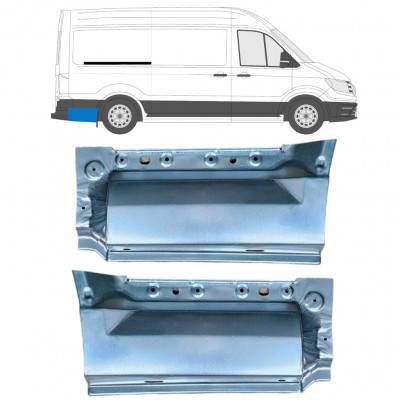 Galinė arka už Volkswagen Crafter / MAN THE 2017- / MWB / LWB 11594