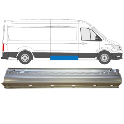 Išorinė šono dalis už Volkswagen Crafter 2017- / Dešinė 14625