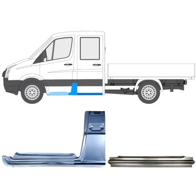 Remonto komplektas už Volkswagen Crafter 2005-2017 / Kairė / 15535