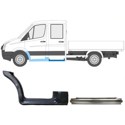 Remonto komplektas už Volkswagen Crafter 2005-2017 / Kairė / 15539