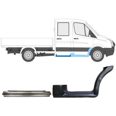 Remonto komplektas už Volkswagen Crafter 2005-2017 / Dešinė / 15538