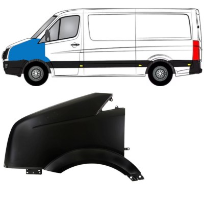 Priekinis sparnas už Volkswagen Crafter 2005-2017 / Kairė 15353