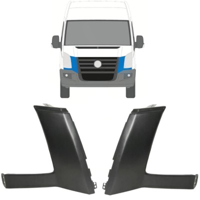Juostelė po žibintais už Volkswagen Crafter 2005-2011 / Kairė + Dešinė / Rinkinys 16856