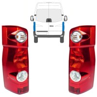Galinis žibintas už Volkswagen Crafter 2005-2017 / Kairė + Dešinė / Rinkinys 15574