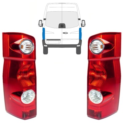 Galinis žibintas už Volkswagen Crafter 2005-2017 / Kairė + Dešinė / Rinkinys 15574