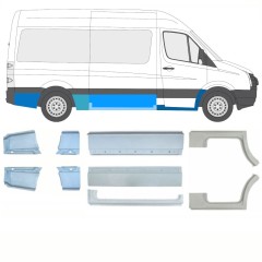Remonto komplektas už Volkswagen Crafter 2005-2017 / Kairė + Dešinė / 15541