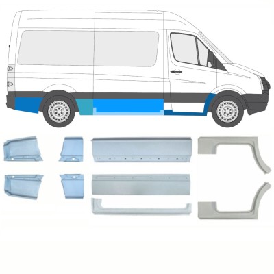Remonto komplektas už Volkswagen Crafter 2005-2017 / Kairė + Dešinė / 15541