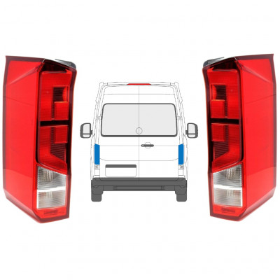 Galinis žibintas už Volkswagen Crafter 2017- / Kairė + Dešinė / Rinkinys 12922
