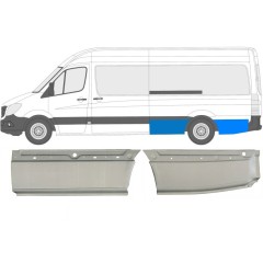 Galinė arka už Mercedes Sprinter 2006-2018 / Kairė / Rinkinys 10514