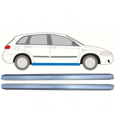 Slenkstis, apatinė už Fiat Croma 2005-2010 / Kairė = Dešinė (simetriška) / Rinkinys 9960