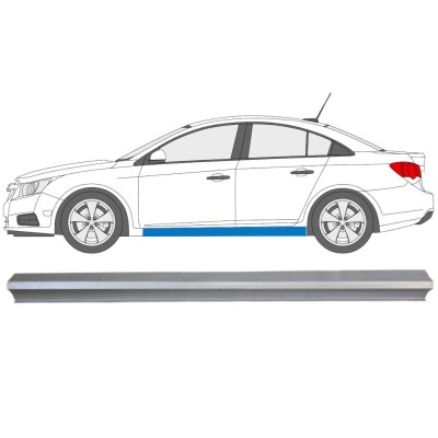 Slenkstis apatinė dalis už Chevrolet Cruze 2009-2014 / Kairė 15102