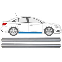 Slenkstis apatinė dalis už Chevrolet Cruze 2009-2014 / Kairė + Dešinė / Rinkinys 15103 Slenkstis apatinė dalis už Chevrolet Cruze 2009-2014 / Kairė + Dešinė / Rinkinys 15103