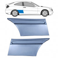 Galinė arka už Mercedes CL203 2000-2008 / Kairė + Dešinė / Rinkinys 9619