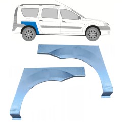 Galinė arka už Dacia Logan 2004-2009 / Kairė + Dešinė / Rinkinys 11521