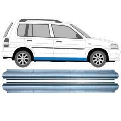 Slenkstis, apatinė už Mazda Demio 1996-2001 / Kairė + Dešinė / Rinkinys 16288