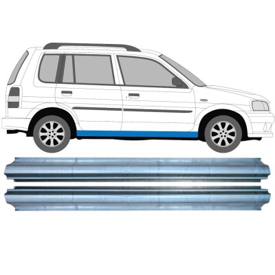 Slenkstis, apatinė už Mazda Demio 1996-2001 / Kairė + Dešinė / Rinkinys 16288