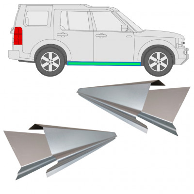 Slenkstis vidinė + išorinė dalis už Land Rover Discovery 2004-2009 / Rinkinys 10939