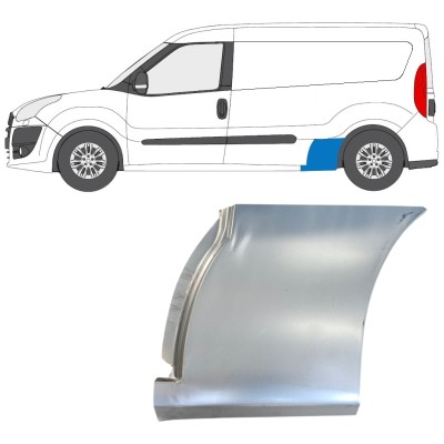 Galinė arka už Fiat Doblo 2010-2022 / Kairė 14991