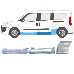 Remonto komplektas už Fiat Doblo 2010-2022 / Kairė / 15001