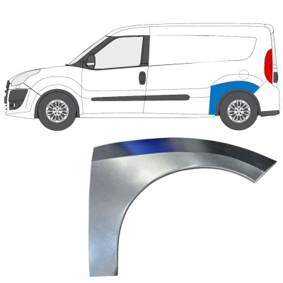 Galinė arka už Fiat Doblo 2010-2022 / Kairė 15037