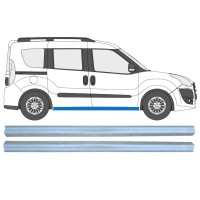 Slenkstis, apatinė už Fiat Doblo 2010-2022 / Kairė + Dešinė / Rinkinys 15361