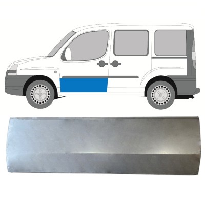 Priekinių durų skarda už Fiat Doblo 2001-2010 / Kairė 14619
