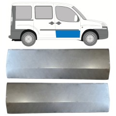 Priekinių durų skarda už Fiat Doblo 2001-2010 / Kairė + Dešinė / Rinkinys 14620