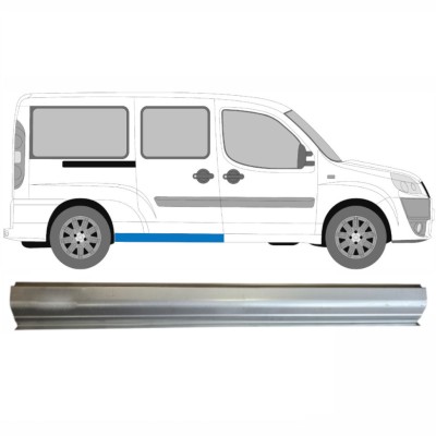 Slenkstis galinė dalis už Fiat Doblo 2001-2010 / Kairė = Dešinė (simetriška) 14623