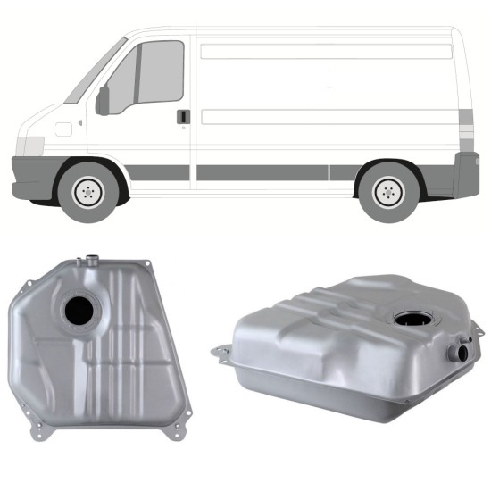 Kuro bakas už Fiat Ducato 2002-2006 11071