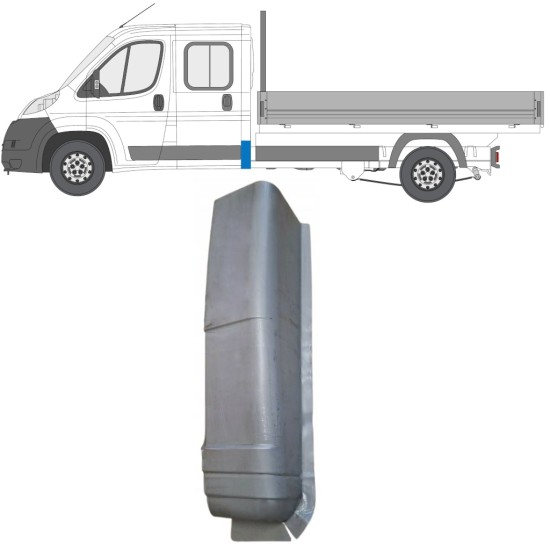 Galinis kampas už Fiat Ducato 2006-2026 / Kairė 16615