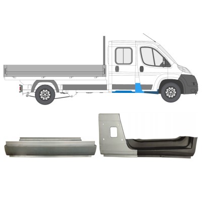 Remonto komplektas už Fiat Ducato 2006-2014 / Dešinė / Dviguba kabina / 14800
