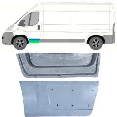 Priekinių durų vidinė + išorinė dalis už Citroen Jumper 2006-2025 / Kairė / Rinkinys 15403