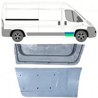 Priekinių durų vidinė + išorinė dalis už Fiat Ducato 2006- / Dešinė / Rinkinys 12004